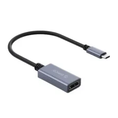 Orico USB-C to HDMI 4K@60Hz Adapter (ORI-CTH-GY) - 15cm Cable, Aluminum Body