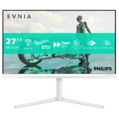 Philips Evnia 27M2N3500PA/69 - 27-inch QHD Fast IPS Gaming Monitor 240Hz/260Hz OC 0.3ms Speakers White
