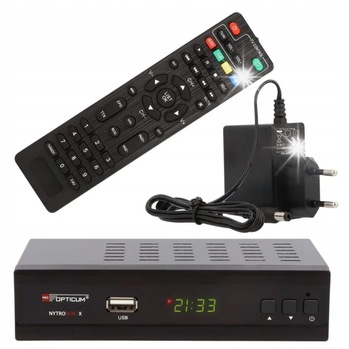 Opticum Nytrobox NSe DVB-T2/C H.265 Receiver — image 1