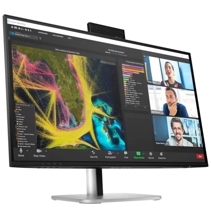 HP S5 Pro 527pm 27-inch QHD USB-C Conferencing Monitor – IPS, 100Hz, 5MP Webcam, Speakers — image 1