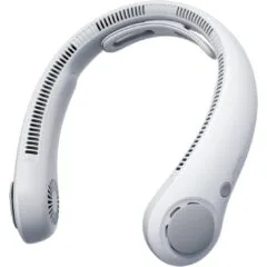 Jisulife Neck Fan Bladeless 5000mAh NECK FAN 4 Grey