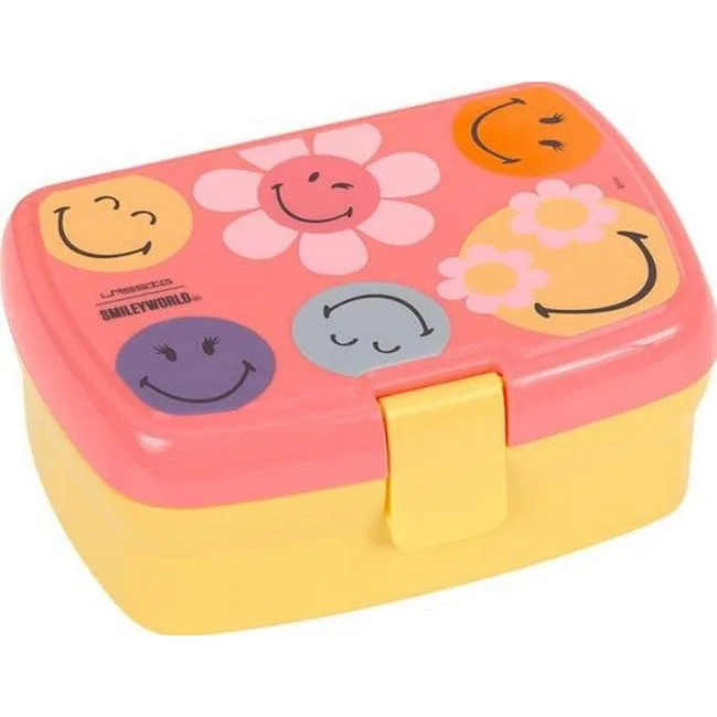 Lassig Smiley World dusty rose lunchbox z wkładką — image 1