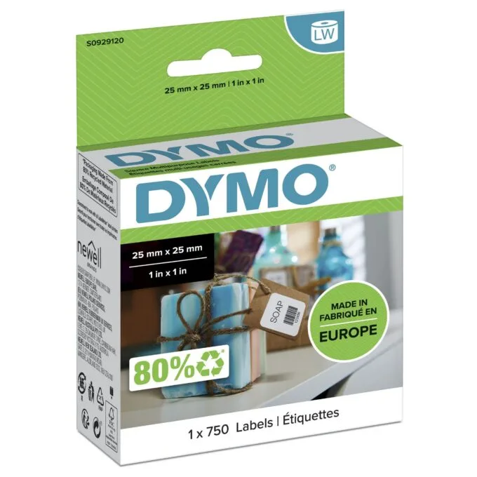 DYMO LW - Multi-Purpose Labels - 25 x 25 mm - S0929120 — image 1
