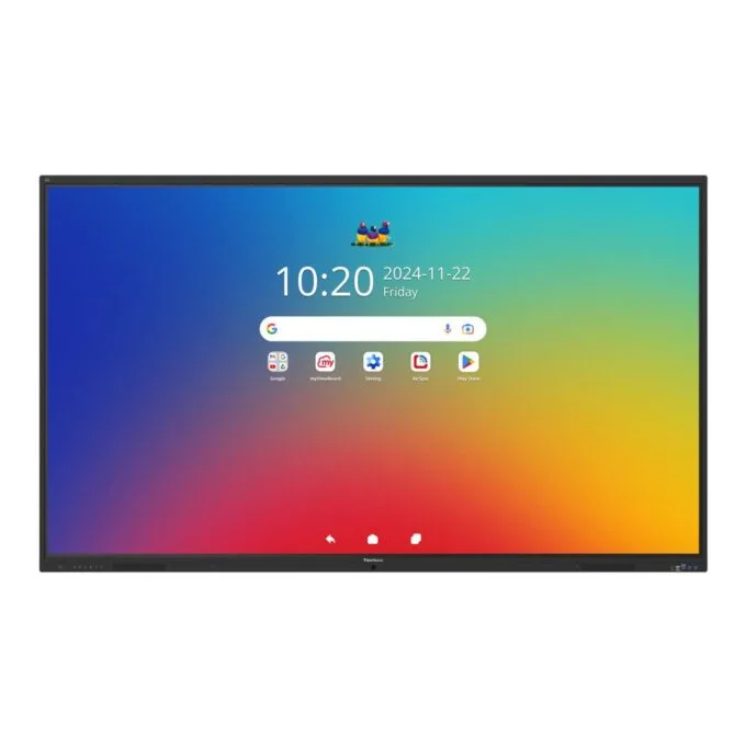 Viewsonic Viewboard Interactive Display Whiteboard 98" 4K Android EDLA 64-Point Touch 2.1 Speakers 8 Mic Array IFP9841-1-1C — image 1