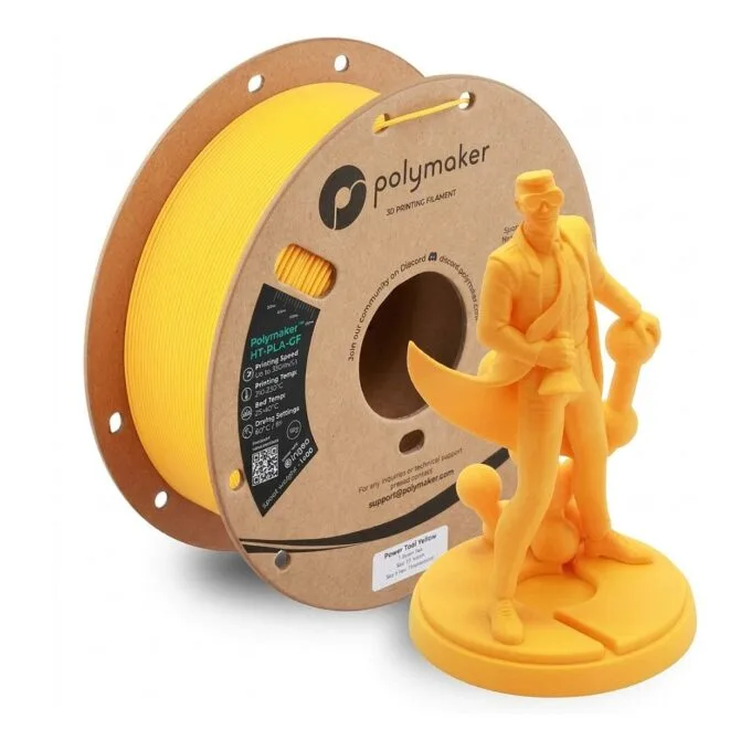 HT-PLA-GF 1,75mm POWER TOOL YELLOW 1kg — image 1