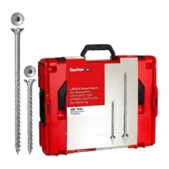 Fischer Power Fast II L-Boxx 102 Schrauben-Set