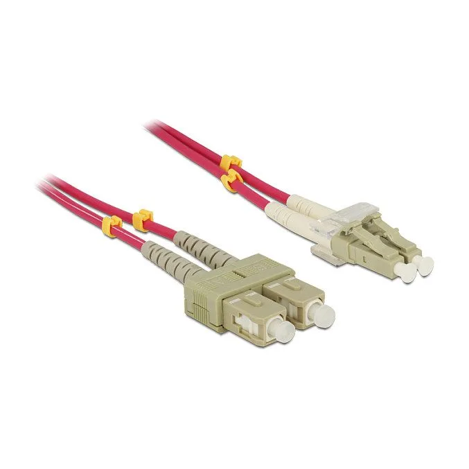 DeLOCK LC - SC, 10m InfiniBand/fibre optic cable — image 1