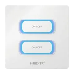 LED Fernbedienung 2 Gang Smart Switch 2,4GHz Bewegungssensor + Dimm *Milight/Miboxer* (w)