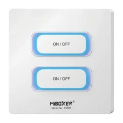 LED Fernbedienung 2 Gang Panel 2,4GHz Bewegungssensor + Dimm *Milight/Miboxer* (w)