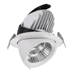 Synergy 21 LED Downlight 40W weiss, schwenkbar, warmweiß