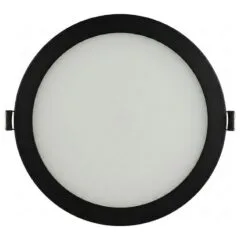 Synergy 21 LED Ultra Slim LED Panel Light V6 12W dual white (CCT) Schwarz 24V