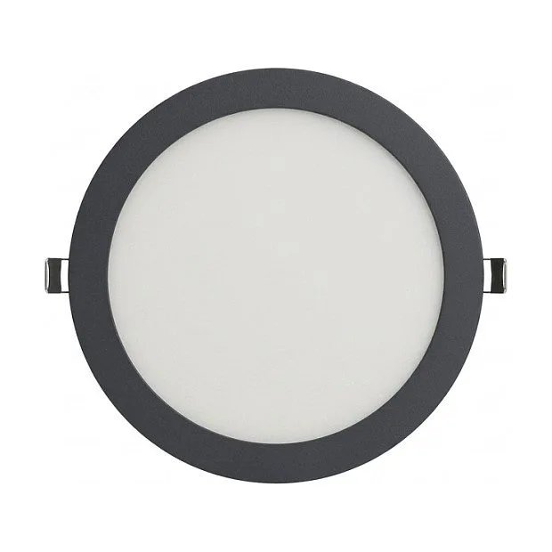 Synergy 21 LED Ultra Slim LED Panel Light V6 24W dual white (CCT) Schwarz 24V — image 1