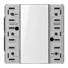 Jung LS 52931 ST KNX Tastsensor-Modul Universal, 3fach, F50, Serie LS