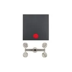 Hager 16211606 wall plate/switch cover