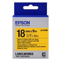 Epson LK-5YBW label-making tape