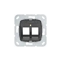 GIRA 560200 Modular Jack 2 2fach Tragring — image 1