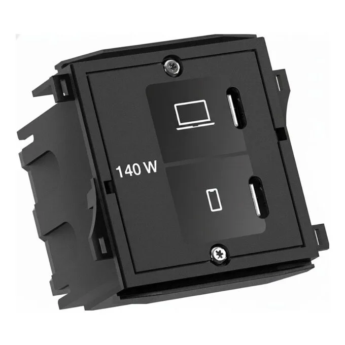 BACHMANN Custom Modul USB C/C/C Charger, mit Netzteil — image 1