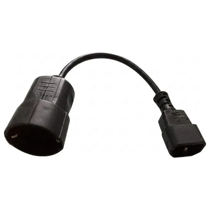 EATON Adapter 10A IEC320 C14 auf SCHUKO Buchse — image 1
