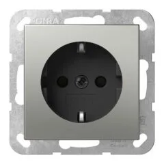 GIRA 4188600 SCHUKO System 55 Edelstahl