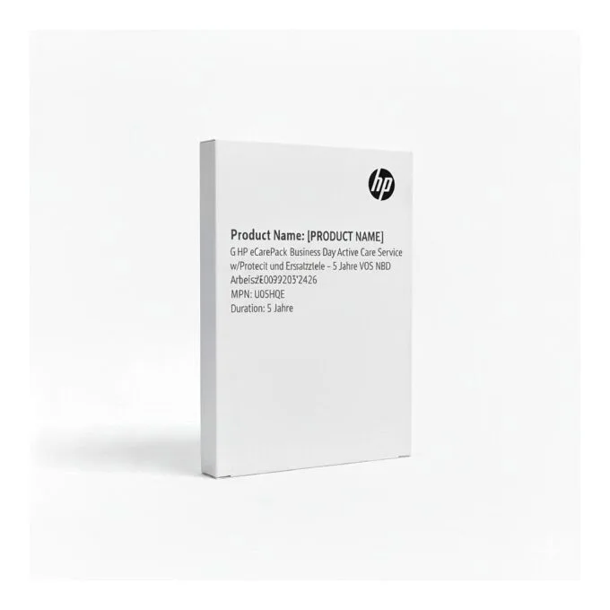 G HP eCarePack Next Business Day Active Care Service w/Protect and Trace Arbeitszeit und Ersatzteile - 5 Jahre VOS NBD — image 1
