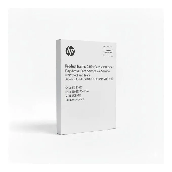 G HP eCarePack Next Business Day Active Care Service w/Protect and Trace Arbeitszeit und Ersatzteile - 4 Jahre VOS NBD — image 1