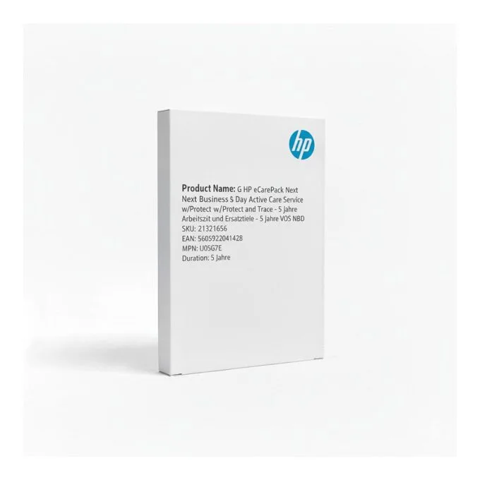 G HP eCarePack Next Business Day Active Care Service w/Protect and Trace Arbeitszeit und Ersatzteile - 5 Jahre VOS NBD — image 1