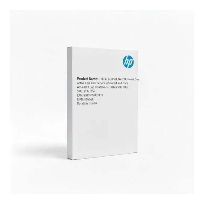 G HP eCarePack Next Business Day Active Care Service w/Protect and Trace Arbeitszeit und Ersatzteile - 3 Jahre VOS NBD — image 1