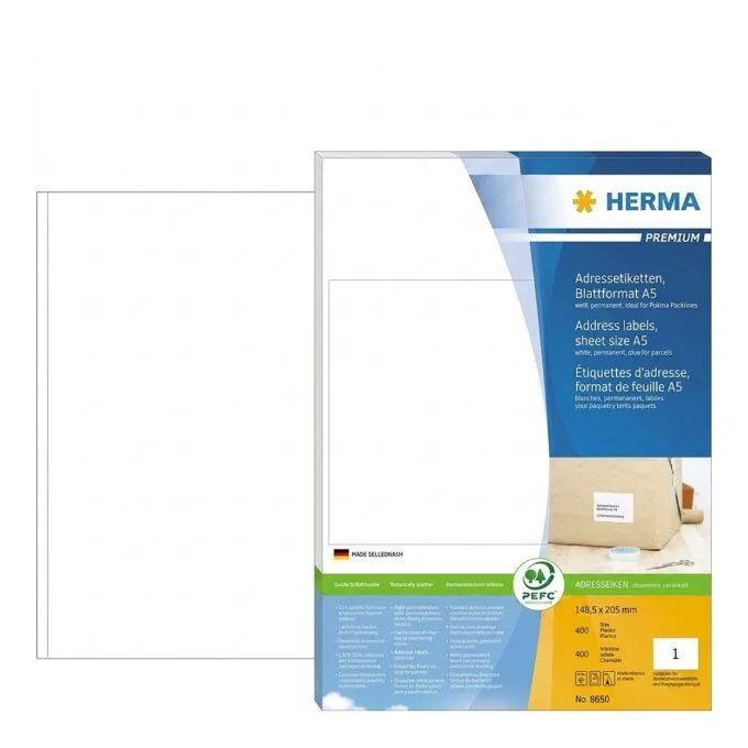 HERMA 8690 addressing label — image 1
