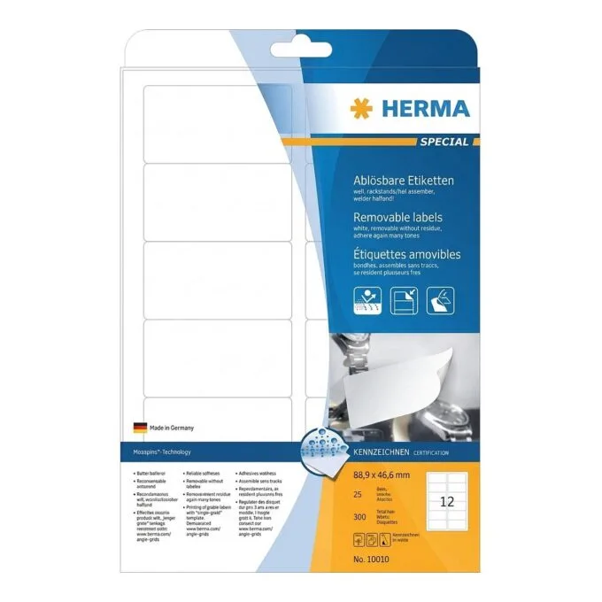HERMA 10010 printer label — image 1
