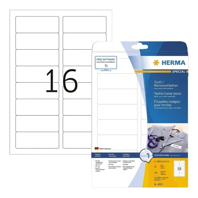 HERMA 4515 self-adhesive label — image 1
