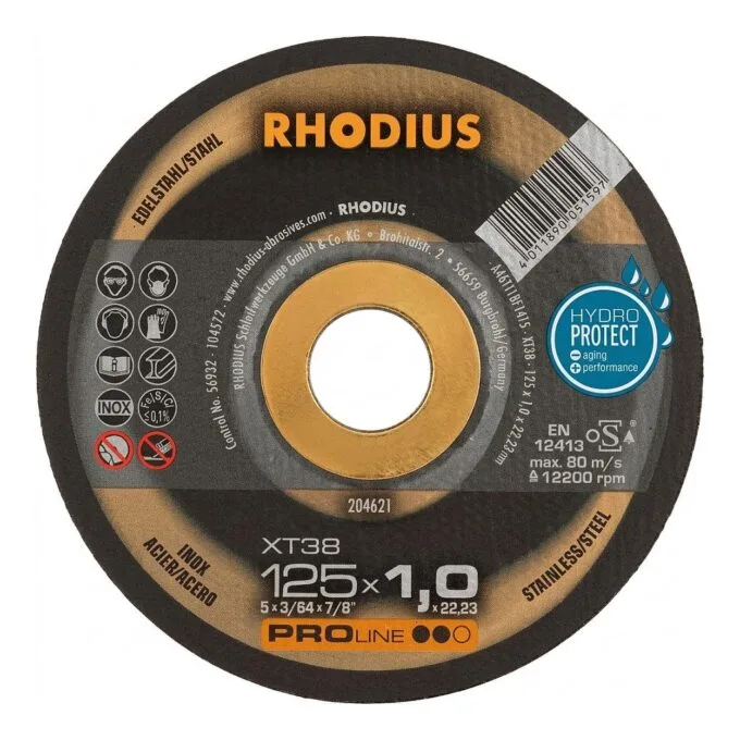 RHOD 204621 XT Trennscheiben XT 38 125x1,0x22,23 — image 1