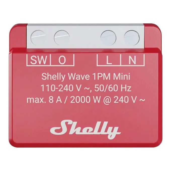 Shelly · Unterputz · Wave 1PM Mini LR · Z-Wave — image 1