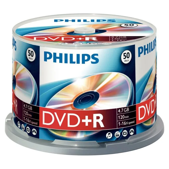 Philips DR4S6B50F/00 blank DVD — image 1