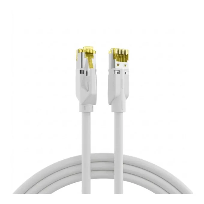 EFB RJ45 Patchkabel Cat.6A S/FTP LSZH Draka UC900 TM31 wei 0,15m — image 1