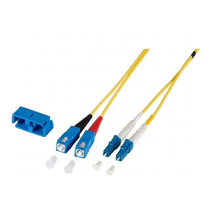 EFB Duplex Patchkabel LC-SC OS2 G652D 3m LSZH 2mm grn — image 1