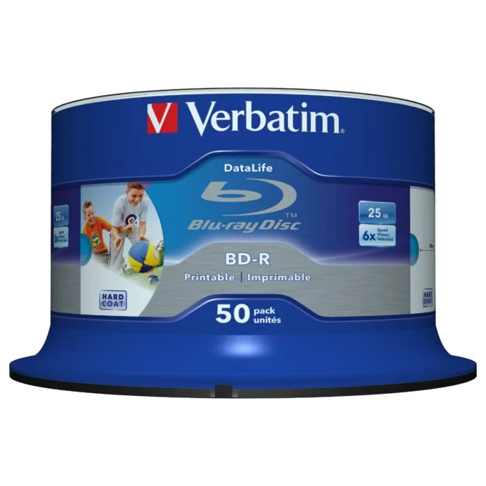 Verbatim 43812 blank Blu-Ray disc — image 1