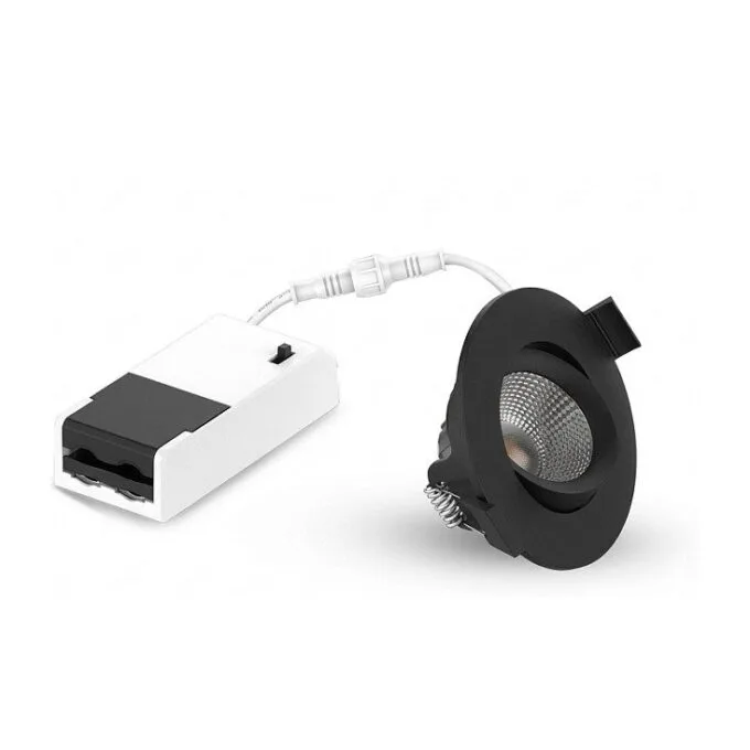 SPR-6W-XWB Einbaustrahler, IP44, Alu., schwenkbar, Lichtfarbe einstellbar — image 1