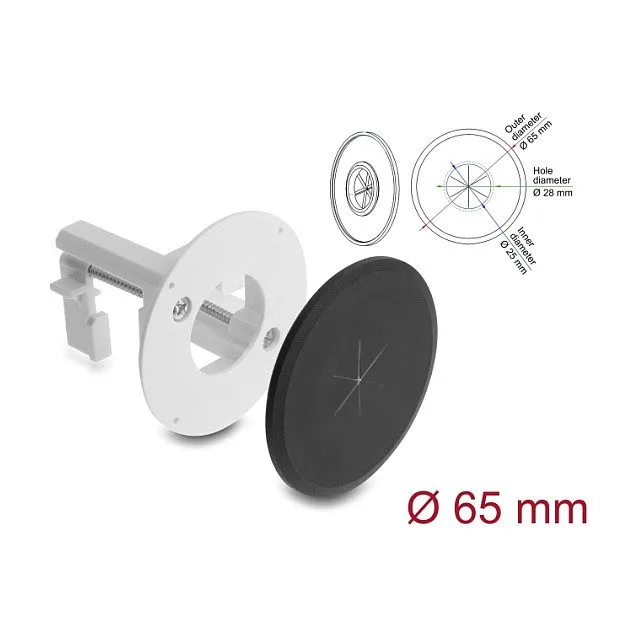 DeLOCK 91408 cable grommet — image 1