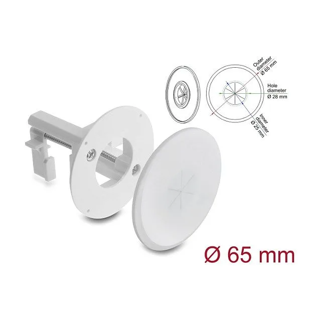 DeLOCK 91385 cable grommet — image 1