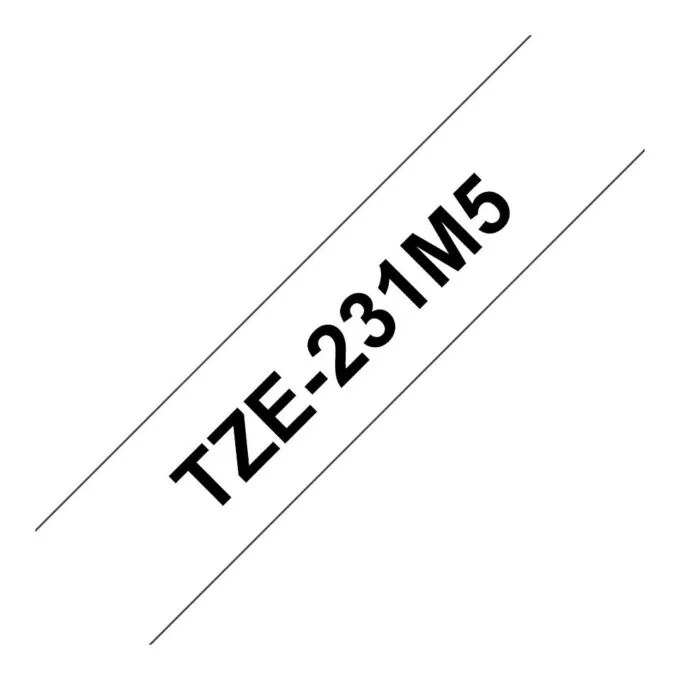 Brother TZE-231M5 label-making tape — image 1