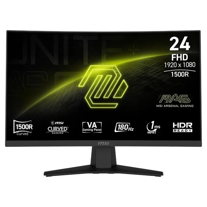 MSI MAG 244C computer monitor — image 1