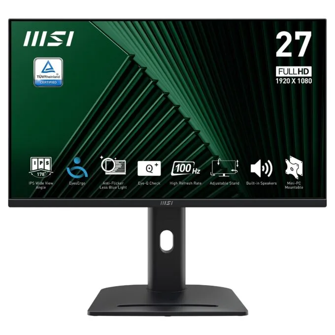 MSI PRO MP275PG computer monitor — image 1
