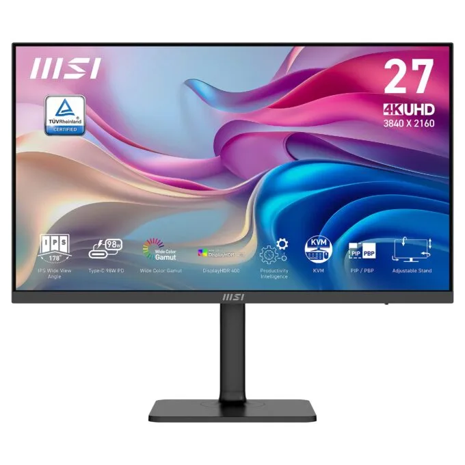 MSI Modern MD272UPHG computer monitor — image 1