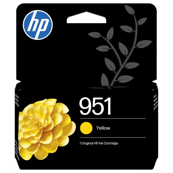 HP 951 Yellow Officejet Ink Cartridge — image 1