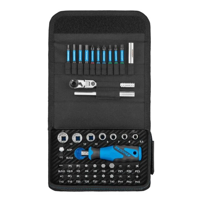 Gedore TC 666-MK-043 mechanics tool set — image 1