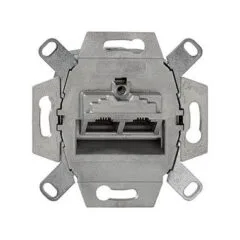 Rutenbeck Dose, UP, 2xRJ45, UAE-ClassEA iso-8/8 Up 0