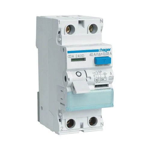 Hager CDA240D circuit breaker — image 1