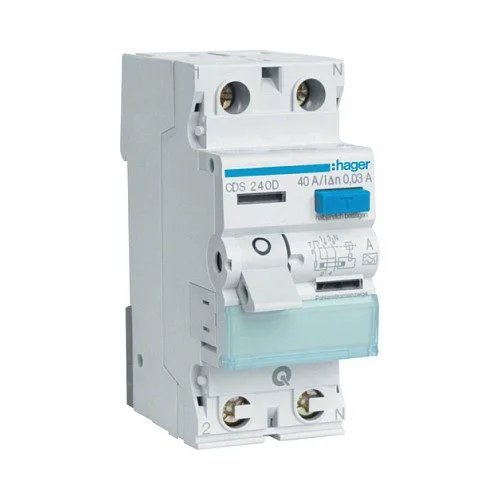Hager CDS240D circuit breaker — image 1