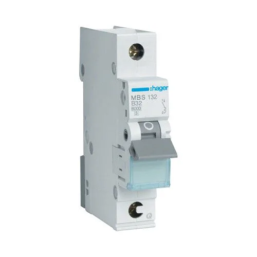 Hager MBS132 circuit breaker — image 1