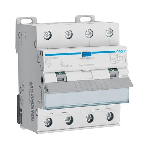 Hager ADX416D circuit breaker — image 1
